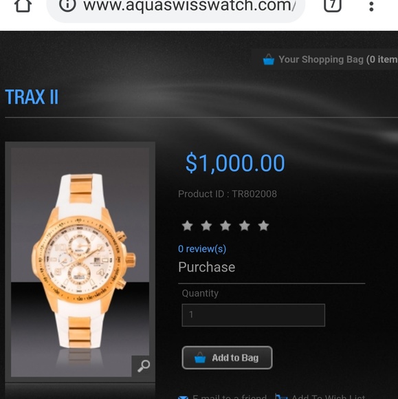 AquaSwiss watch - Picture 4 of 4